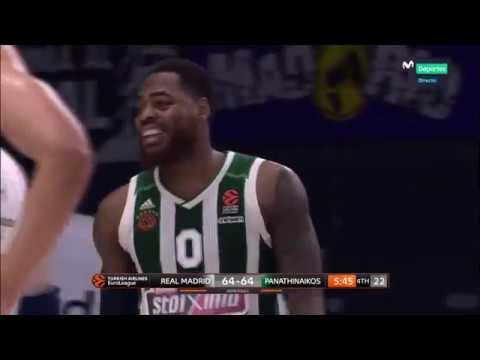 Real Madrid - Panathinaikos  Last 6 minutes | Euroleague Playoffs Game 1