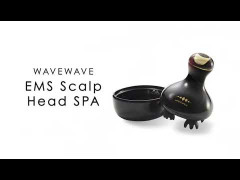 WAVEWAVE EMS Scalp Head SPA】使用方法 - YouTube