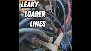 Terramite T5C Repair: Replacing All Loader Hydraulic Lines