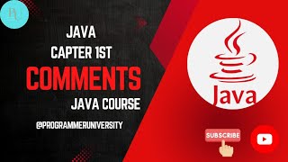 Comment in Java || Java Courses || @ProgrammerUniversity Profile