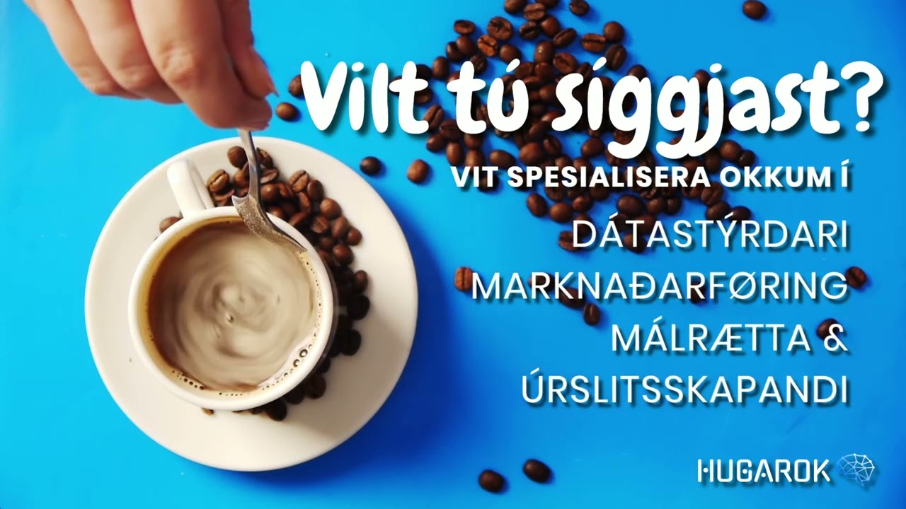 Hugarok lýsing kaffiprát