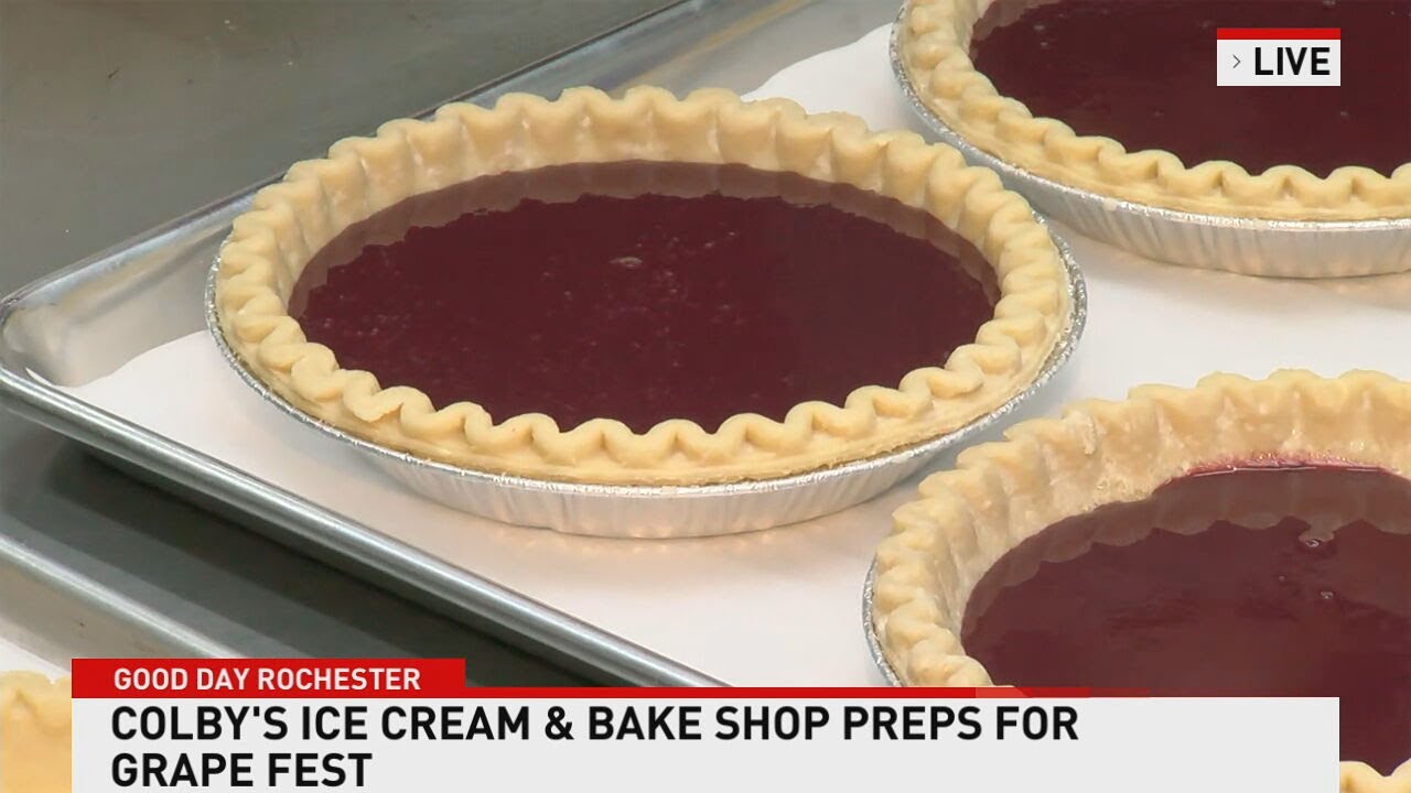 Colby's bakes for Naples Grape Festival Colby's bakes for Naples Grape Festival
