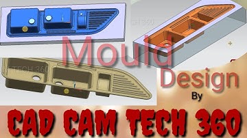 NX mould wizard, extract core and cavity