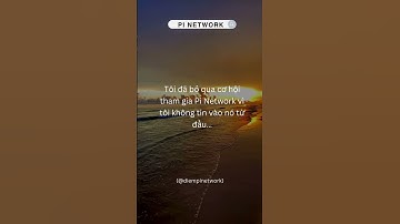Tôi đã bỏ qua cơ hội #pi #picoin #pinetwork #xuhuong #blockchain #shorts #diempinetwork