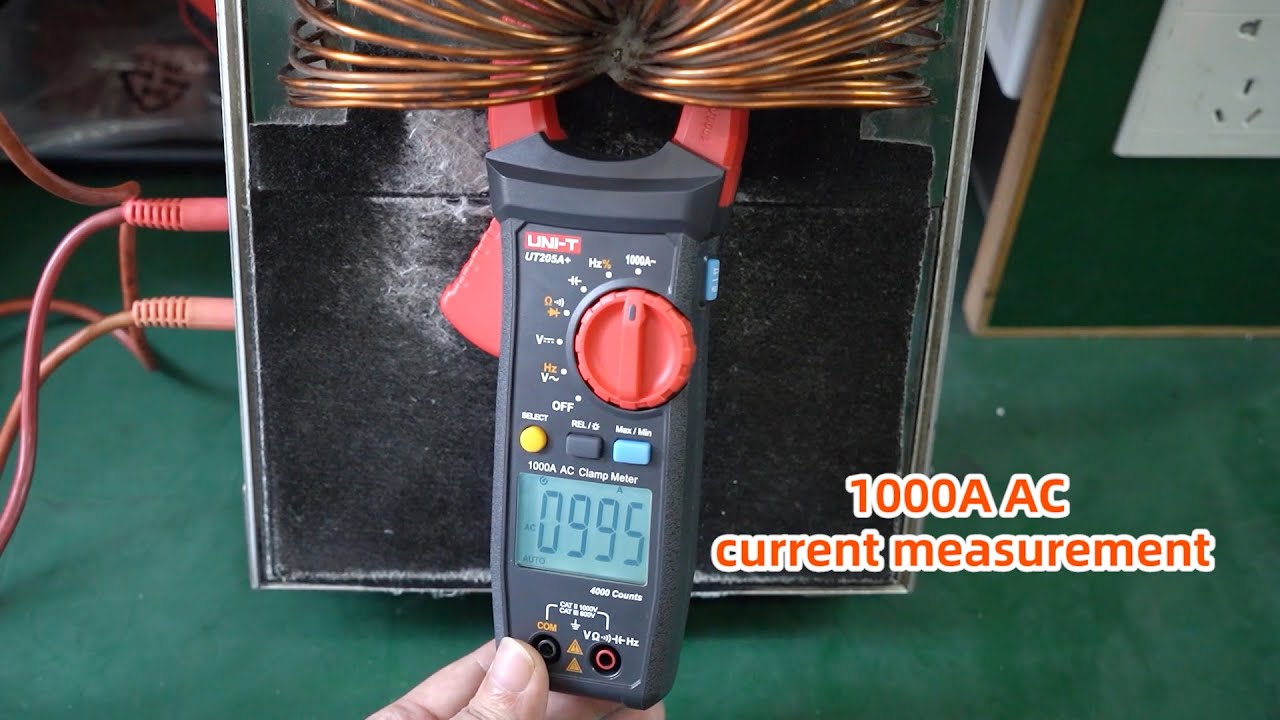 UNI-T UT201+ Digital Clamp Meter 4000 Counts Multimeter auto Range True RMS  clamp Meter DC Current Meter