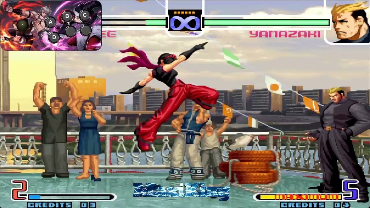 KOF 2002 COMBO TUTORIAL DE MEY LEE PASO A PASO (63)