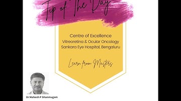 Tip of the day - Macular Edema