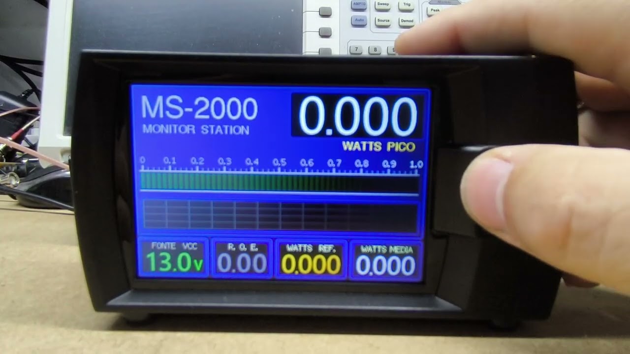 Lextel Monitor Station - restaurar ajustes de fábrica e ajustar o Zero