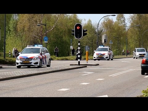 2x PRIO 1 Politie naar ongeluk aan de Noorder Parallelweg Waalwijk.
