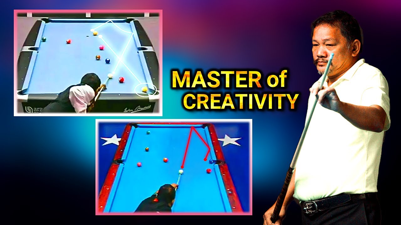 EFREN REYES RELIANCE IN SELF CREATIVITY | 99.9% Shot Percentage