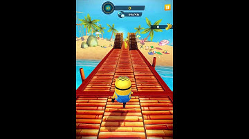 Playing minions rush on my iPad