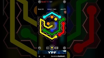 Flow Free: Hexes - Courtyard Pack - 7x7 - Level 01-20 (Season 2 Episode 25)