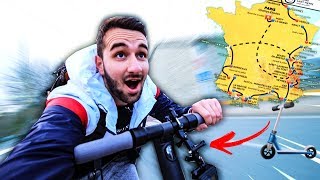 FAIRE LE TOUR DE FRANCE EN TROTTINETTE ÉLECTRIQUE ...