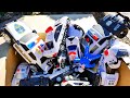パトカーのミニカーを箱にまとめてみた！ 急な坂道を走行テスト！！ Police Car Model Collection Drive A Steep Hill !!