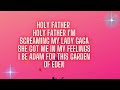 Mayorkun ft Victony - Holy Father (Lyrics Video )