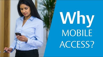 The advantages of mobile access control