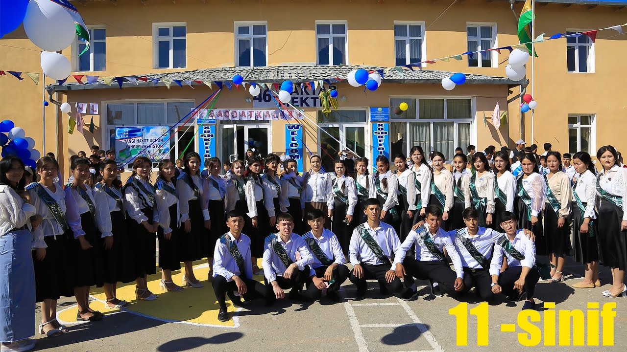 46-MAKTAB 11-SINF BITIRUVCHILARI NURIK STUDIO +998913910029