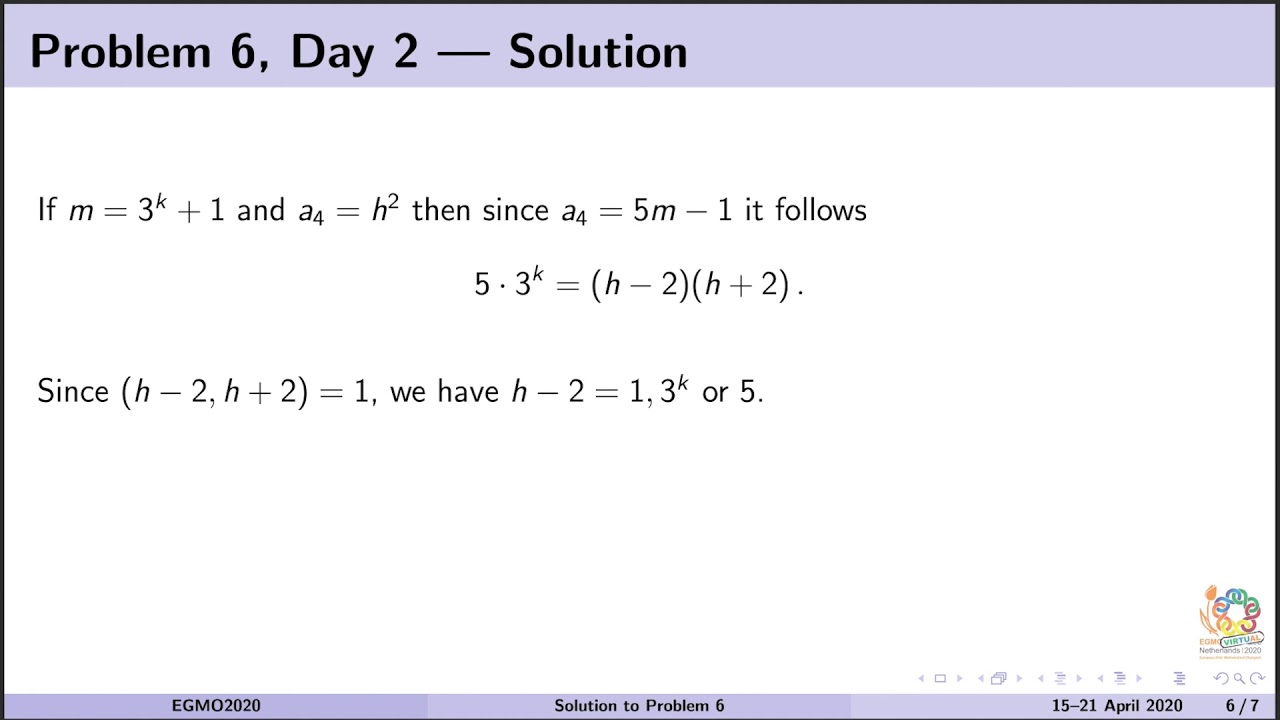 Problem 6 Solution A - YouTube