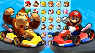 Epic Mario Kart 8 Race - Mario, Rosalina & Donkey Kong Drivers Standard Kart From MKAGPDX