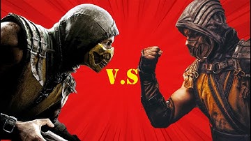 Mkx Scorpion vs. MK11 Scorpion ⛓️