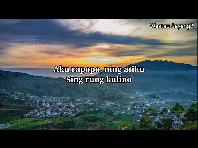 Nutupi Laraku - Happy Asmara ( Lirik Lagu ) Mungkin Ono Ati Liyo Sing lagi tok jogo class=