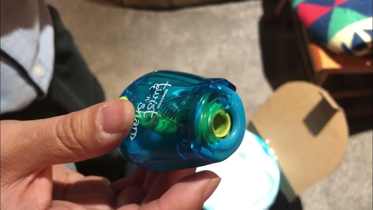 Bostich twist and sharp pencil sharpener review. YouTube