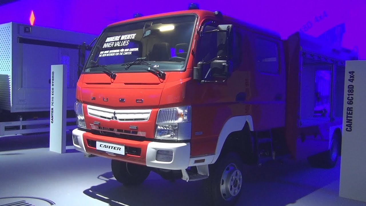  Mitsubishi Fuso Canter  6C18D 4x4 Fire Truck 2017 