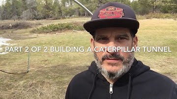 Part 2 of 2 Building A 50’ Caterpillar Tunnel Greenhouse.
