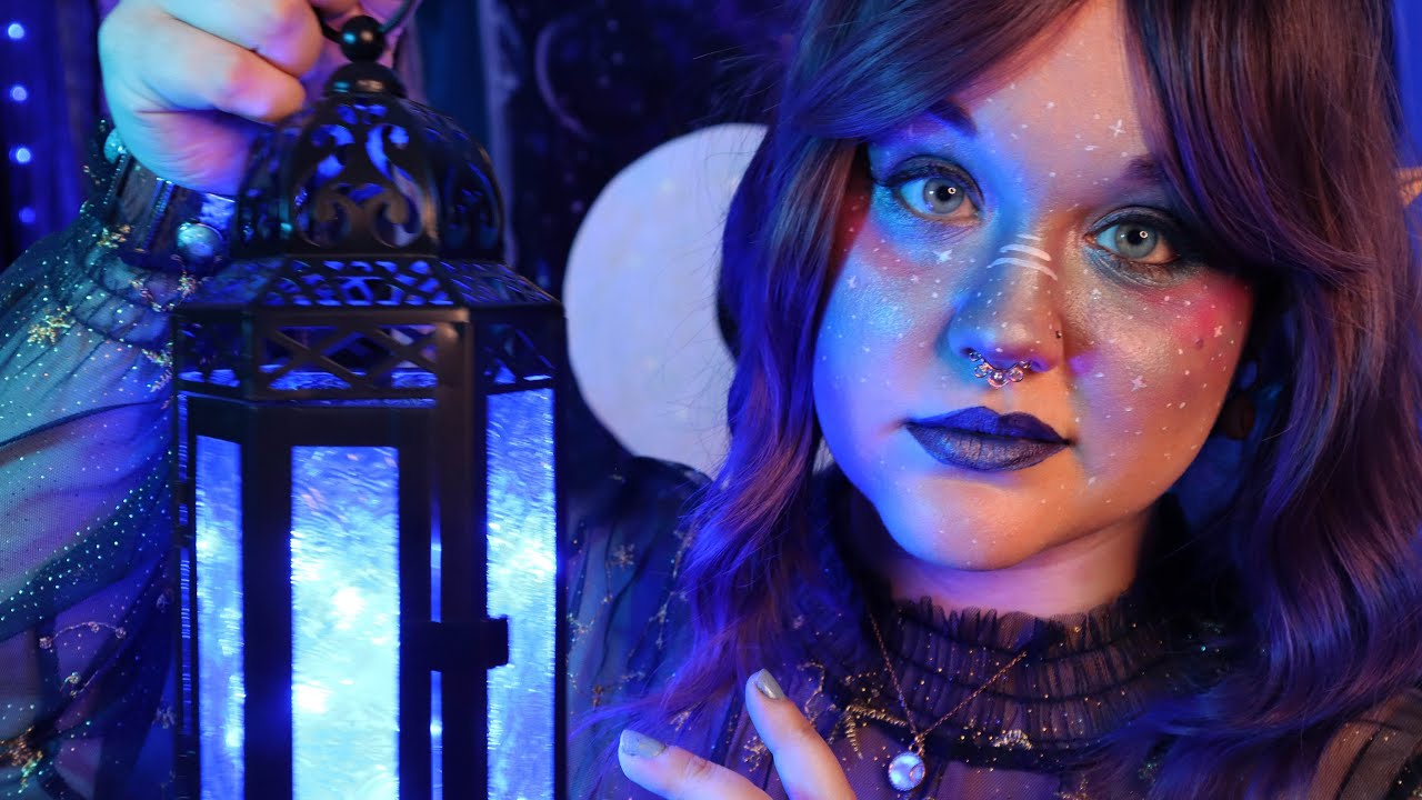 ASMR 🌙 Lunar Fairy Reads Your Fortune (Soft-Spoken) Aura Healing, Rune Reading Roleplay