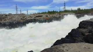 11июля 2019г.Снежногорск, водосброс.