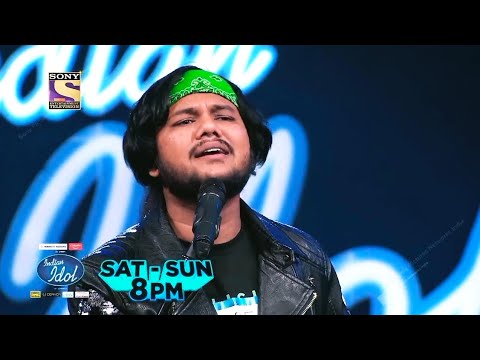 Chupke chupke raat din   Ghazal  beautiful  performance  in auditions indian idol 13