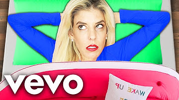 Rebecca Zamolo Official Bored at Home Music Video! (Funny 24 Hour Song Challenge after Face Reveal)