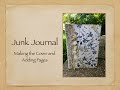 Junk Journal: Making the Cover and Adding Pages