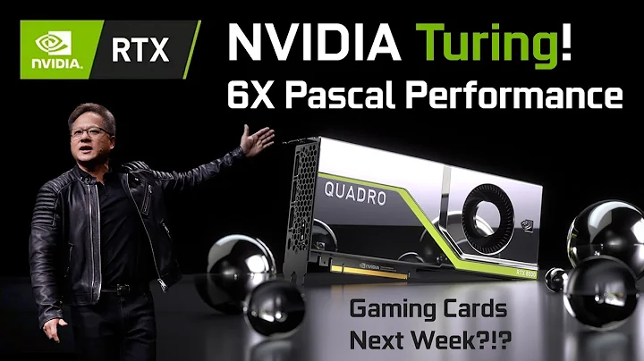 ¡Nvidia confirma que Turing es 6 veces más rápido que Pascal!