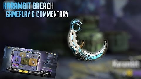 Karambit Breach - Knife Only Gameplay | CODM System Overload Draw