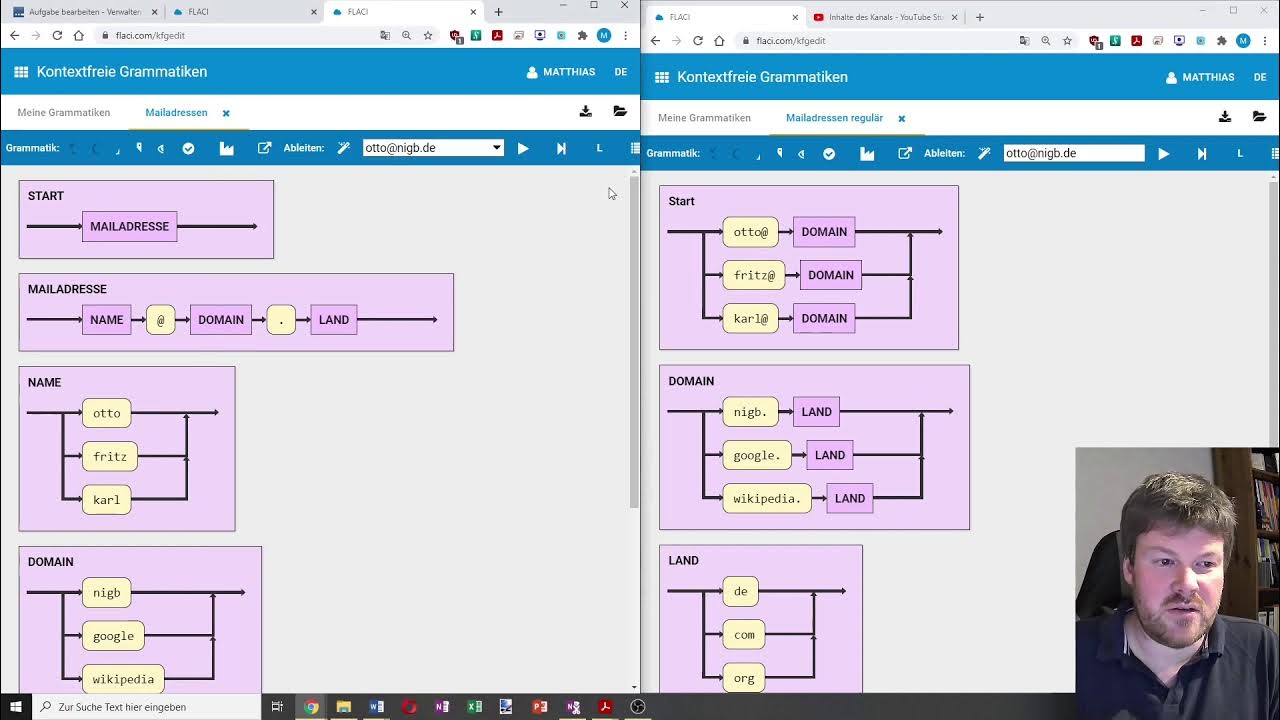 Reguläre Grammatiken - YouTube