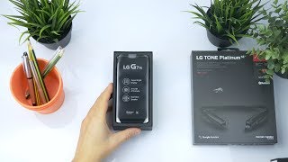 LG G7 fit unboxing