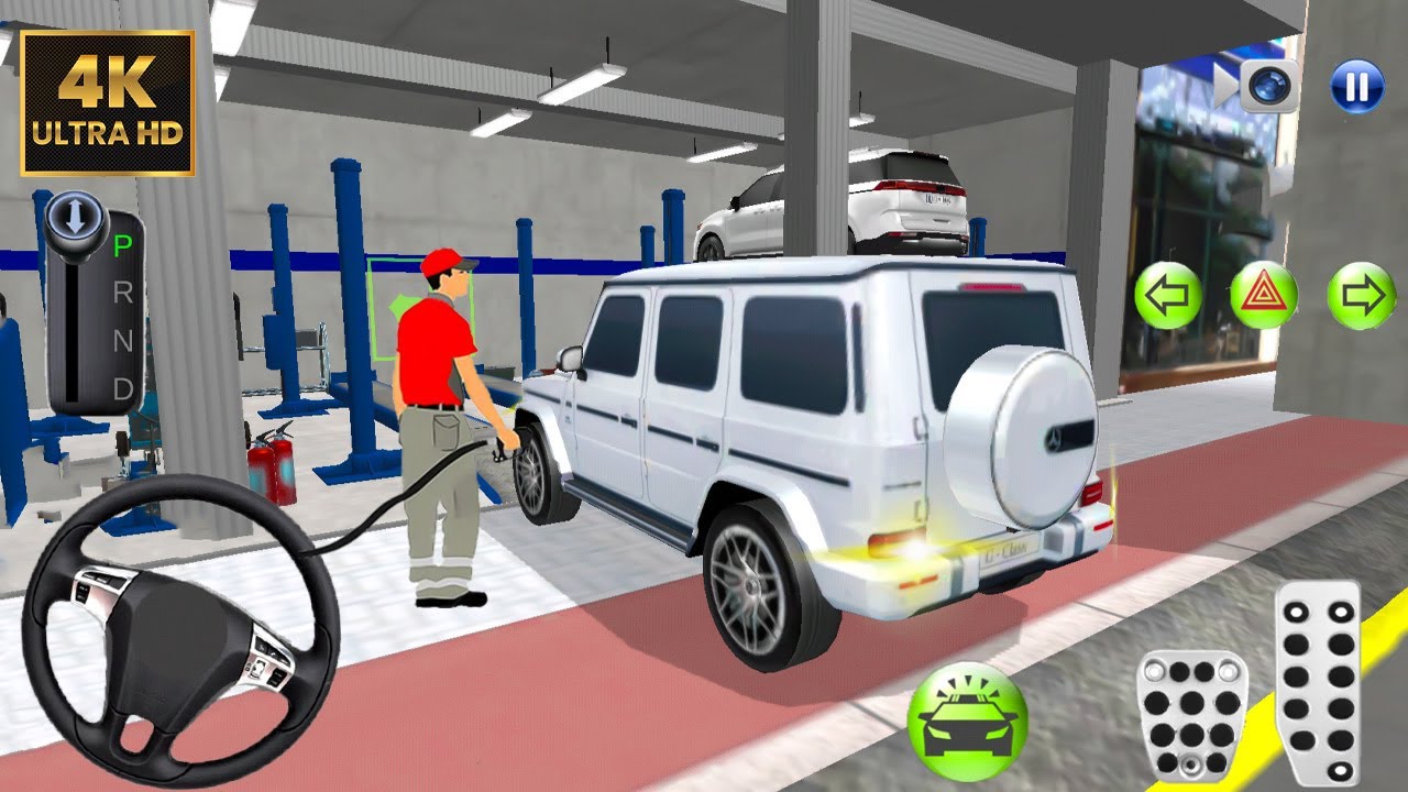 New Police Car Vs Auto Repair Shop In 3D Driving Class Android Ios Gameplay || Car Game 