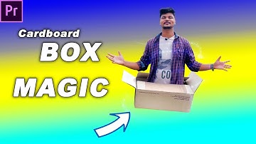 INVISIBLE BOX | Invisible cardboard box | Premiere Pro Tutorial | Hindi