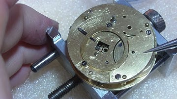 Assembly of verge fusee pocket watch, part 2