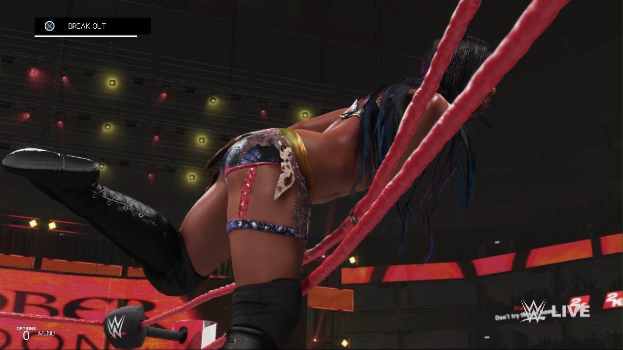 WWE 2K19-Sasha Banks Vs Ember Moon