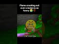 Immortal demon crashing out over a melon ✌️🥀 Minecraft Unstable Smp #shorts #memes