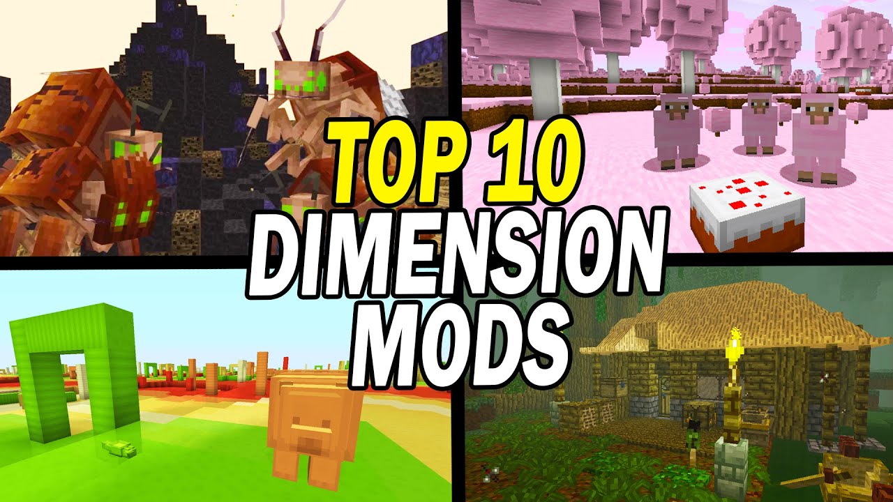 Top 10 Minecraft Dimension Mods 2022 - YouTube