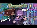 I Spent 100 Days in Terraria Master Mode and Here's What Happened...