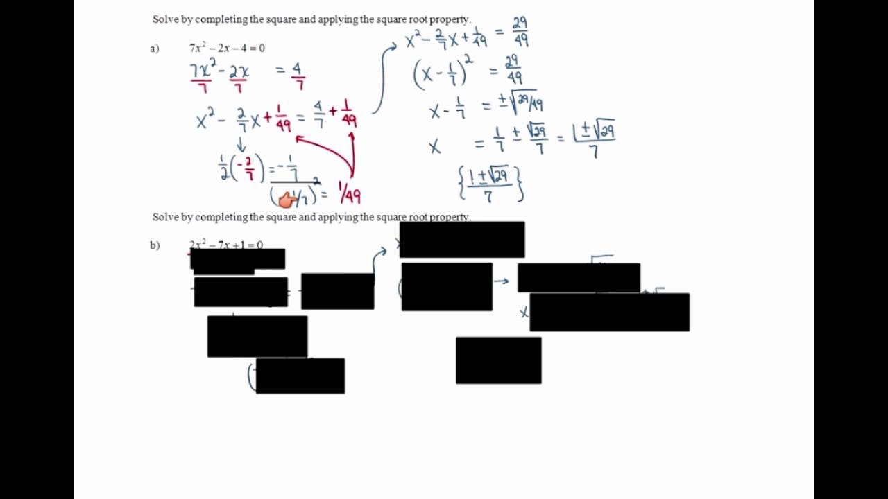 Solving Quadratic Equations Applying Square Root Property YouTube solving-quadratic-equations-applying-square-root-property-youtube