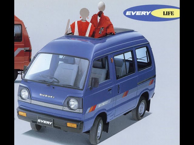 旧車カタログ ＃スズキ初代エブリィ 84' Japanese K-Truck Minitruck