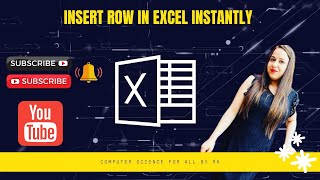 Inserting Multiple Rows || MS Excel 2019 || Shortcut