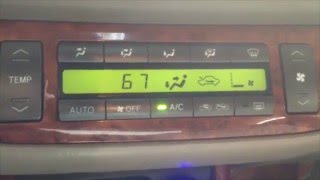 How to Fix Broken 2001-2003 Camry Air Conditioner - Blinking Green Light -  YouTube