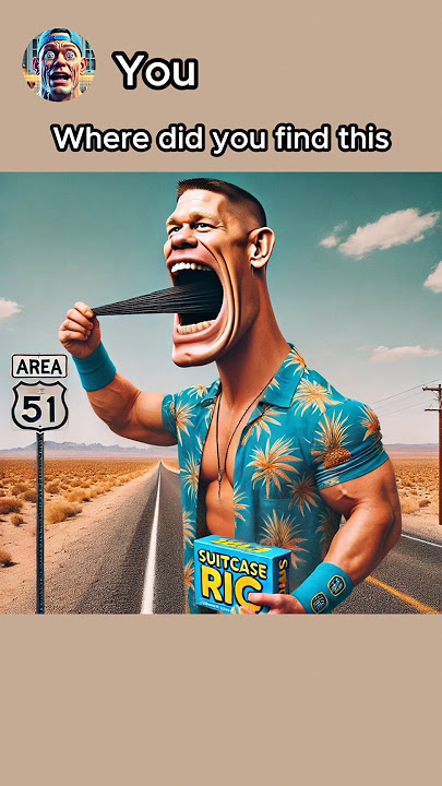 John Cena and particularly delicious chewing gum #johncena #memes #funnyshorts