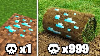 Minecraft, But My Deaths = Realism...